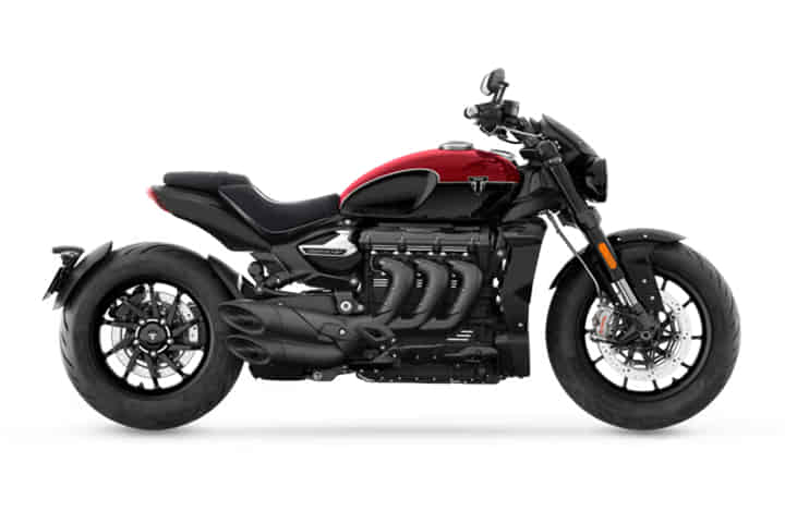Triumph Rocket 3 in Carnival Red / Sapphire Black