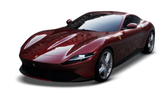 Ferrari Roma in Rosso fiorano Ferrari Roma in Rosso fiorano