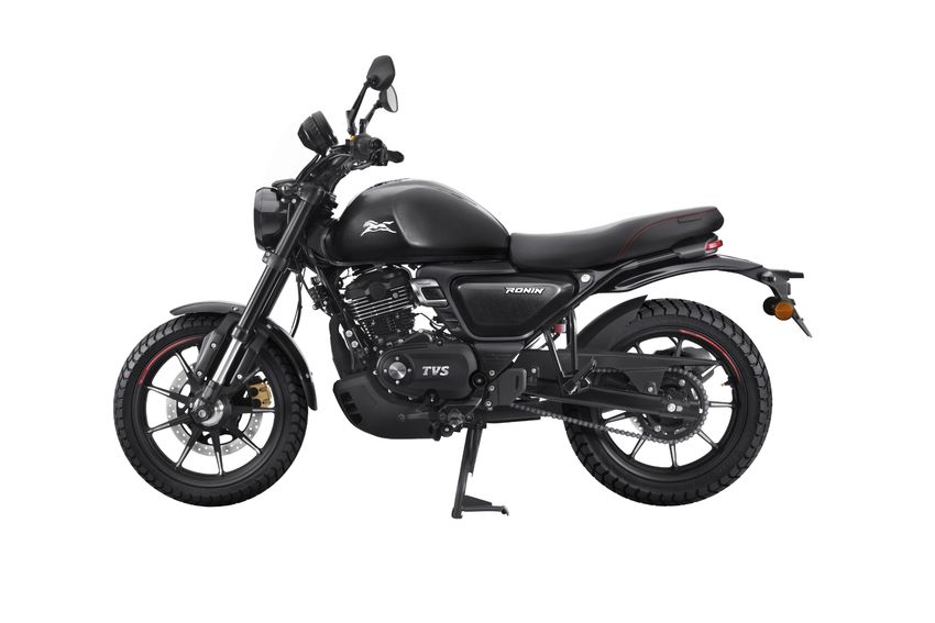 TVS Ronin in Lightning Black