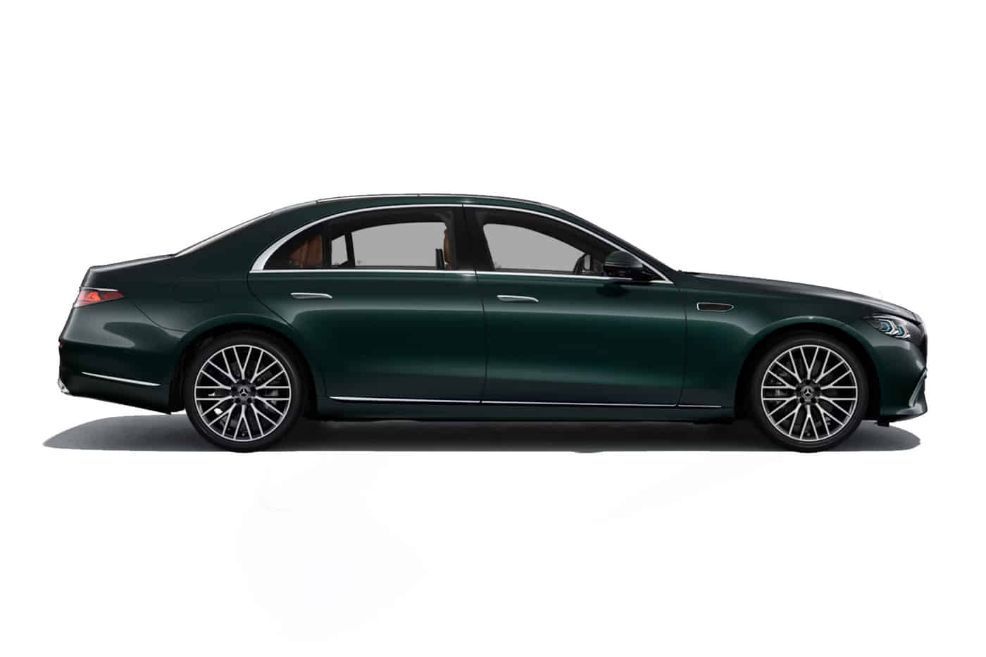 S-Class in Emerlad Green S-Class in Emerlad Green