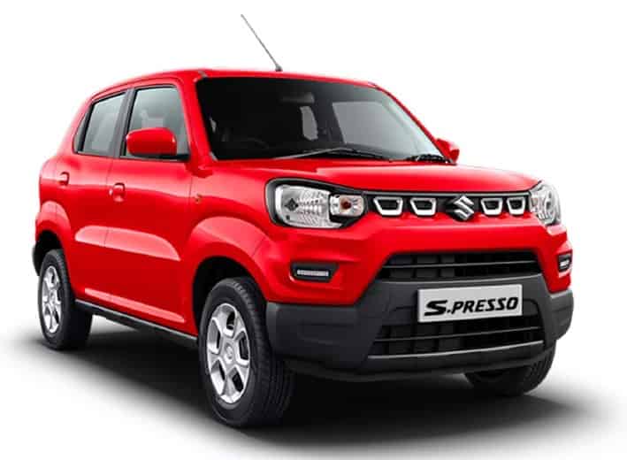 Maruti Suzuki S-Presso 2019-2022 in  Solid Fire Red