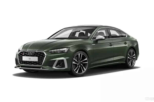 S5 Sportback in District Green Metallic