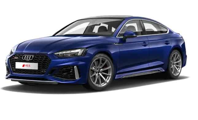 S5 Sportback in Navarra Blue Metallic