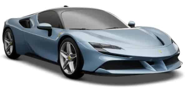 SF90 Stradale in  Azzurro california