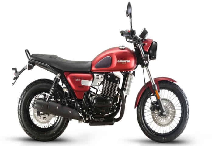 SRC 250 in red