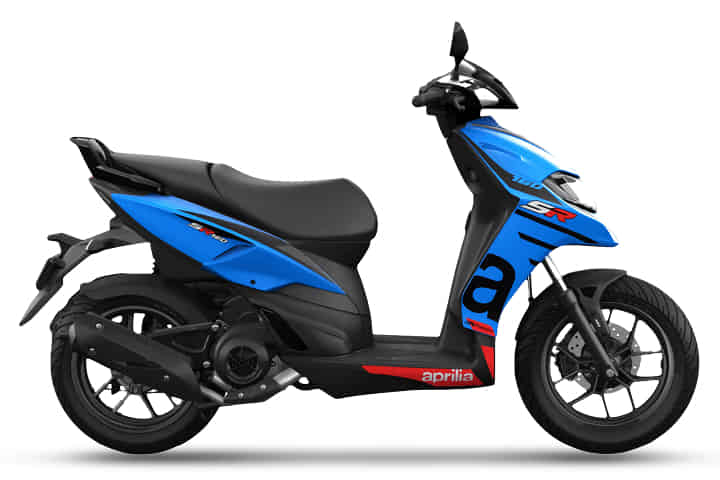 SR 160 BS6 in Vibrant Blue