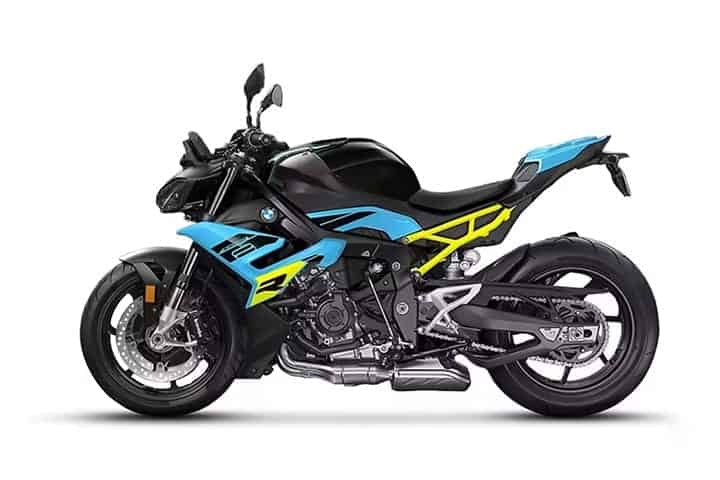 BMW S 1000 R in Bluefire/Mugiallo Yellow