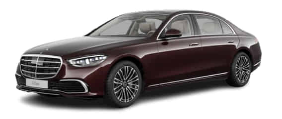 S Class 2021-2026 in Rubellite Red Metallc