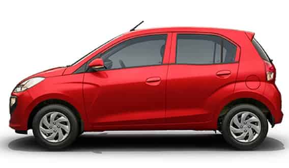 Santro in Fiery Red Santro in Fiery Red