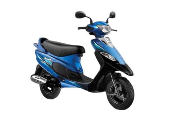 TVS Scooty Pep Plus 2021-2024 in  Nero Blue