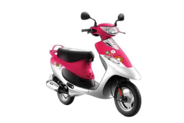 TVS Scooty Pep Plus 2021-2024 in Princess Pink