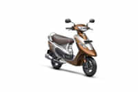 TVS Scooty Pep Plus 2021-2024 Silver Brown colour Scooters TVS Scooty Pep Plus 2021-2024 Silver Brown colour Scooters
