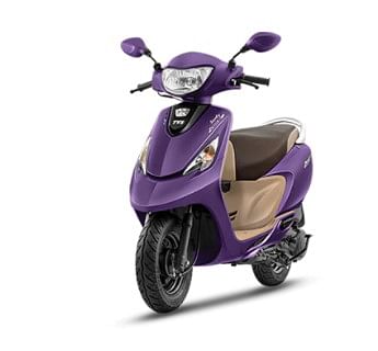 Tvs scooty hot sale zest colours