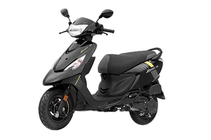 TVS Scooty Zest 110 in SXC - Bold Black