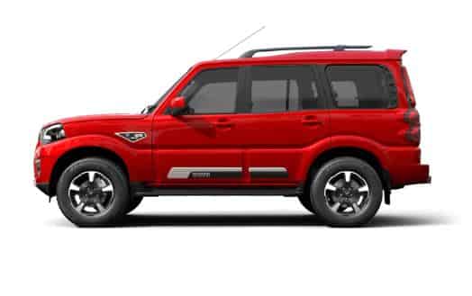 Mahindra Scorpio Classic in Molten Red Rage