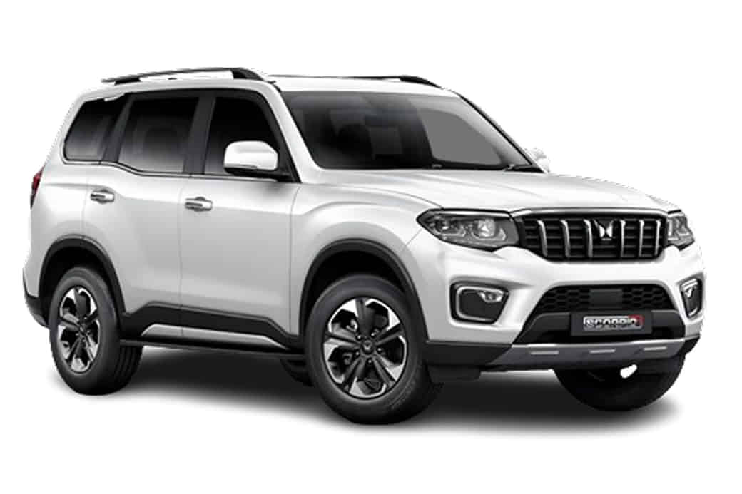 Scorpio N undefined in EVEREST WHITE