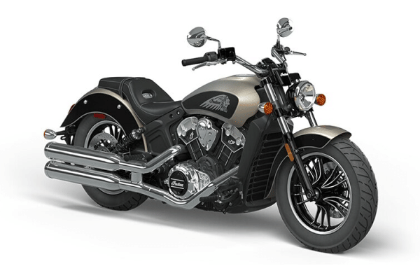 Indian Motorcycle Scout in SIlver Quartz Metallic Indian Motorcycle Scout in SIlver Quartz Metallic