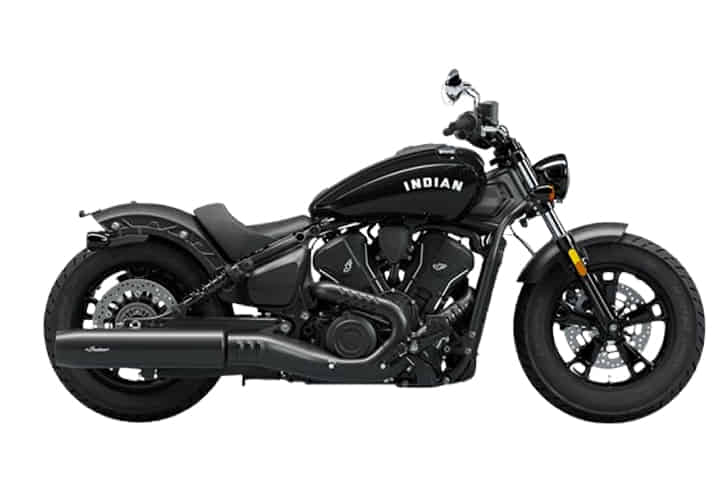 Scout Sixty Bobber in Black Metallic