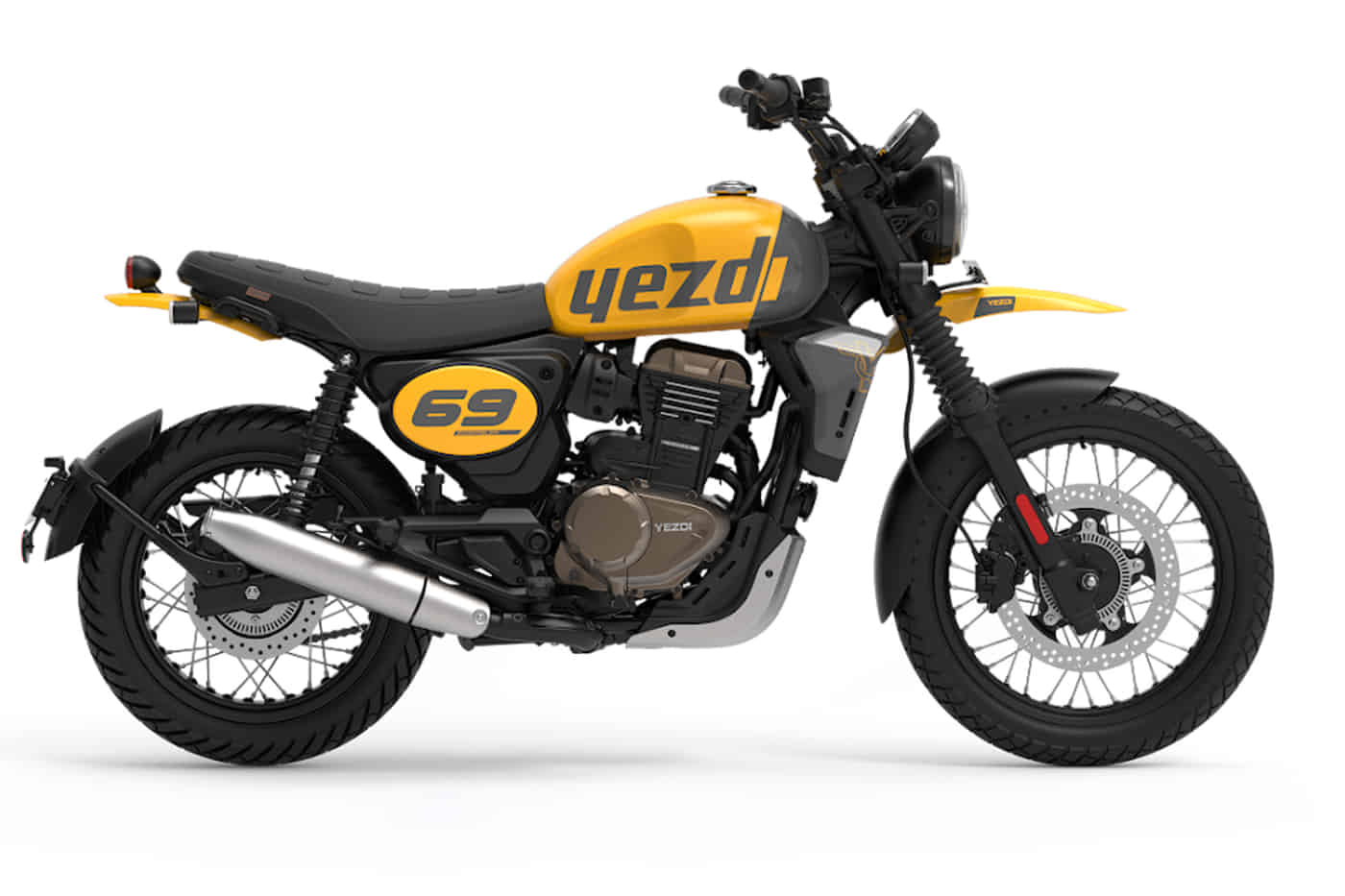 Scrambler 350 in OG Yellow