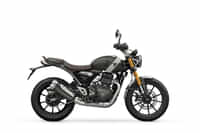 Triumph Scrambler 400X Phantom Black / Silver Ice colour  Triumph Scrambler 400X Phantom Black / Silver Ice colour