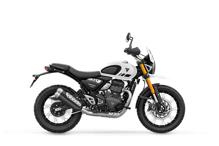 Triumph Scrambler 400 XC in VANILLA WHITE