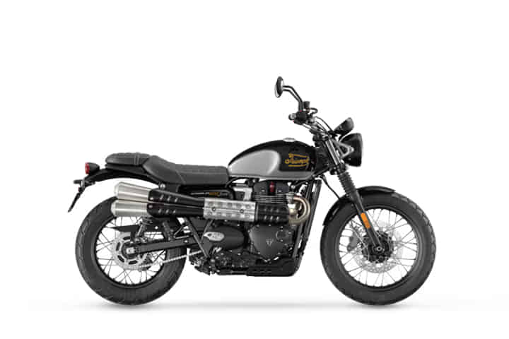 Scrambler 900 in Icon Edition - Sapphire Black Aluminium Silver