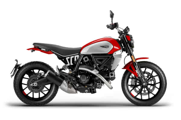Ducati Scrambler Icon in Ducati Red