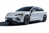 BYD Seal Aurora White colour  BYD Seal Aurora White colour