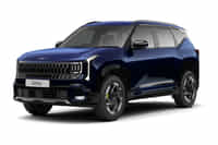 KIA Seltos Imperial Blue colour 