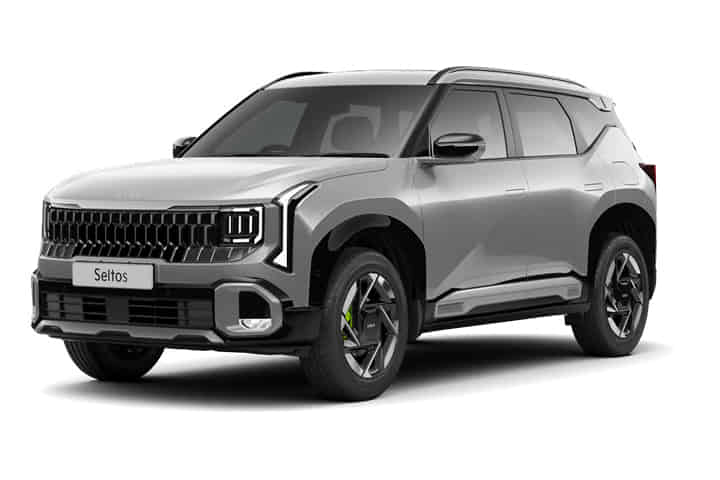 KIA Seltos in Ivory Silver Gloss