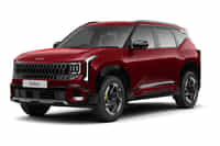 KIA Seltos Magma Red colour 