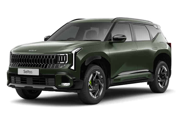 KIA Seltos in Pewter Olive
