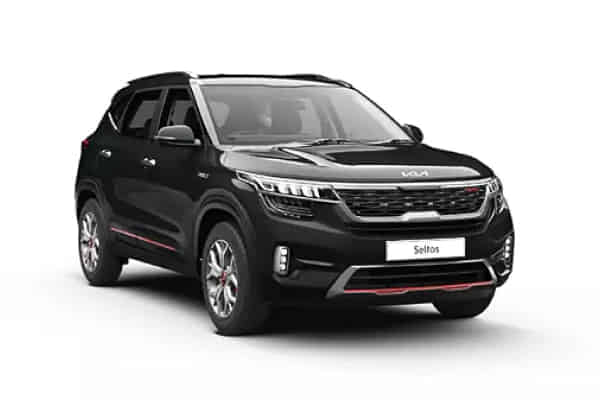 KIA Seltos 2019-2023 in Aurora Black Pearl