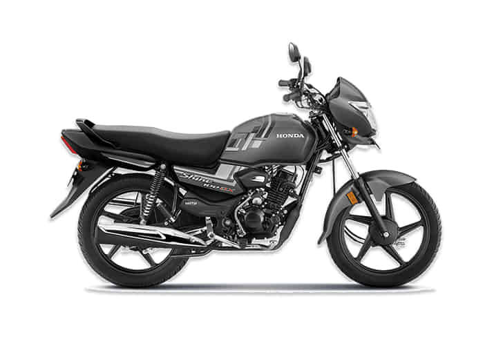 Honda Shine 100 in DX Geny Gray Metallic