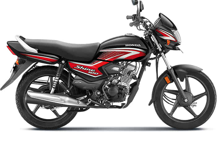 Shine 100 Red With Black Shine 100 Red With Black