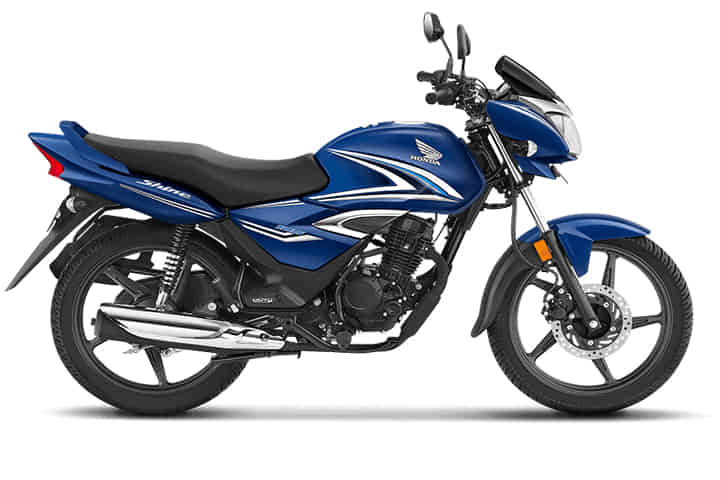 Honda  Shine in Decent Blue Metallic