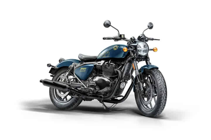 Royal Enfield Shotgun 650 in Plasma Blue