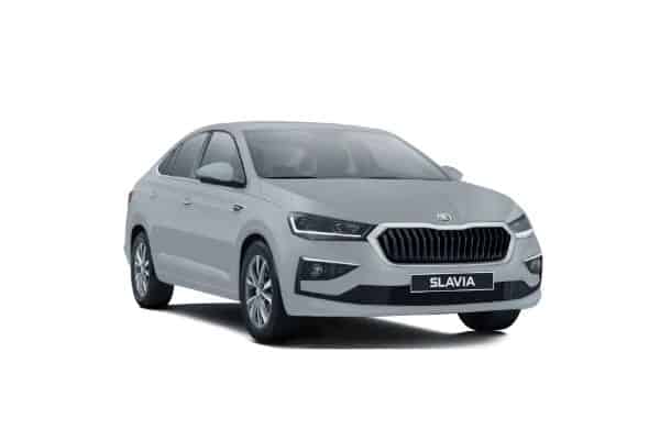 Skoda Slavia in Brilliant Silver Skoda Slavia in Brilliant Silver
