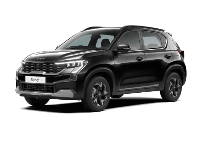 KIA Sonet in Aurora Black Pearl