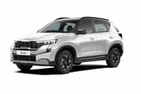 KIA Sonet Glacier White Pearl + Aurora Black Pearl colour Cars KIA Sonet Glacier White Pearl + Aurora Black Pearl colour Cars
