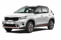 KIA Sonet 2020-2024  Glacier White Pearl With Aurora Black Pearl colour Cars KIA Sonet 2020-2024  Glacier White Pearl With Aurora Black Pearl colour Cars