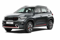 KIA Sonet 2020-2024  Gravity Gray colour Cars KIA Sonet 2020-2024  Gravity Gray colour Cars