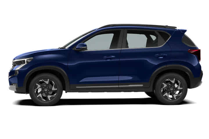 KIA Sonet in Imperial Blue