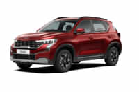 KIA Sonet Intense Red colour Cars KIA Sonet Intense Red colour Cars