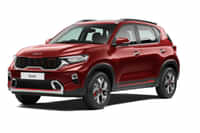 KIA Sonet 2020-2024 Intense Red  colour Cars KIA Sonet 2020-2024 Intense Red  colour Cars