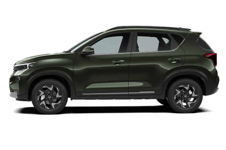 KIA Sonet in Pewter Olive