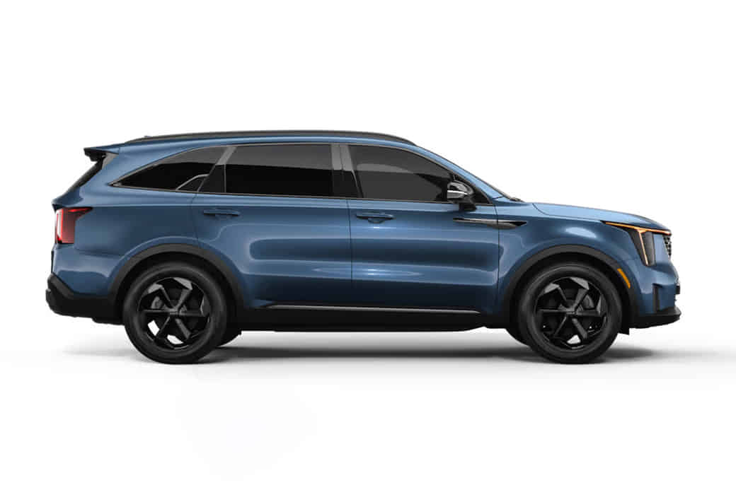 KIA Sorento Hybrid in Mineral Blue