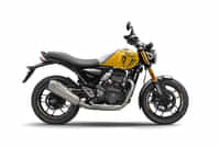 Triumph Speed 400 Racing Yellow / Pearl Metallic White colour  Triumph Speed 400 Racing Yellow / Pearl Metallic White colour