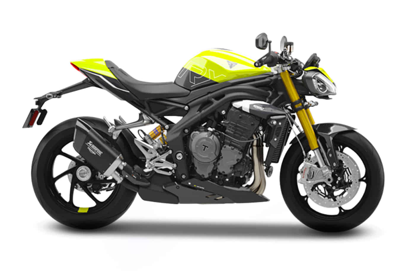 Speed Triple 1200 in Triumph Performance Yellow Speed Triple 1200 in Triumph Performance Yellow