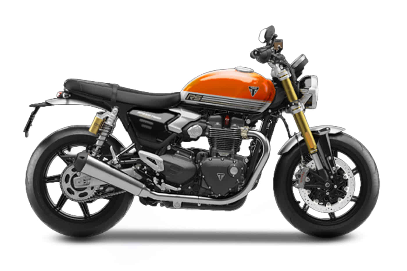 Speed Twin 1200 in Baja Orange / Sapphire Black